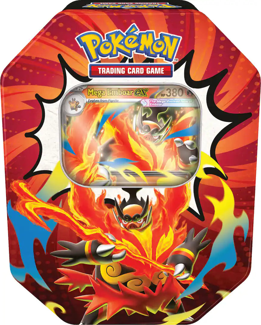 Pokemon TCG | Mega Evolution - Ascended Heroes Tin (Emboar)