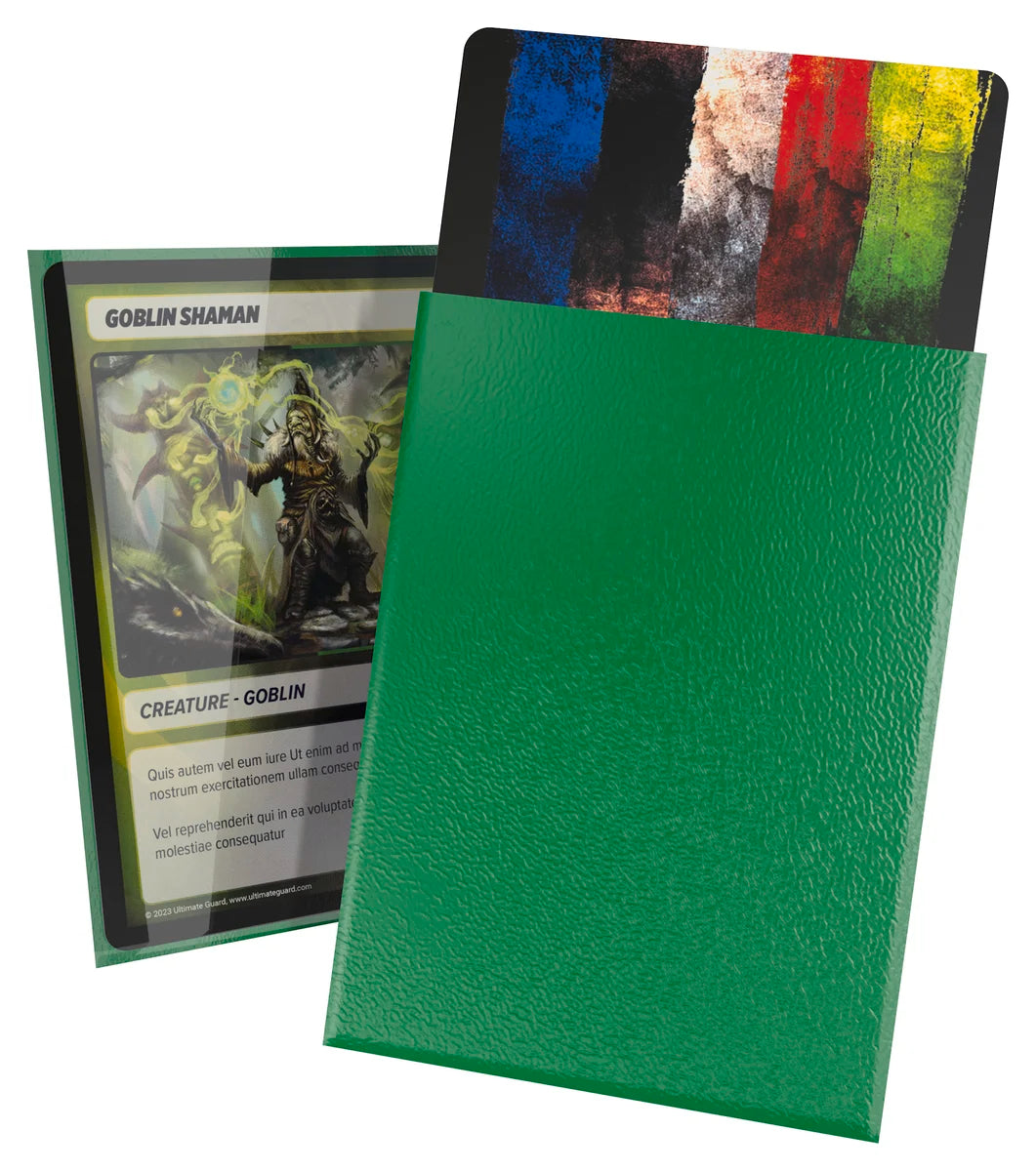 Ultimate Guard Cortex Sleeves 100ct standard size, Glossy Green