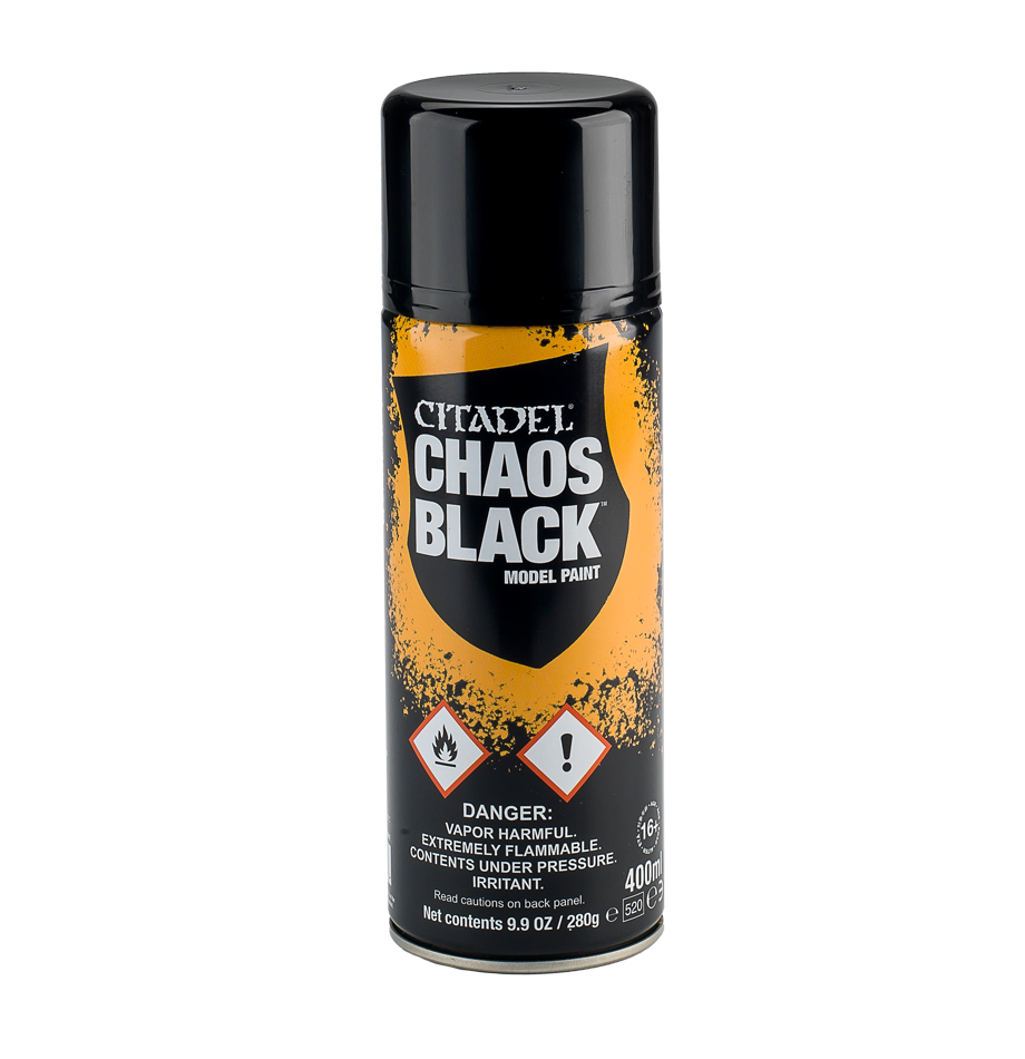 Citadel Colour | Spray: Chaos Black (400ml)