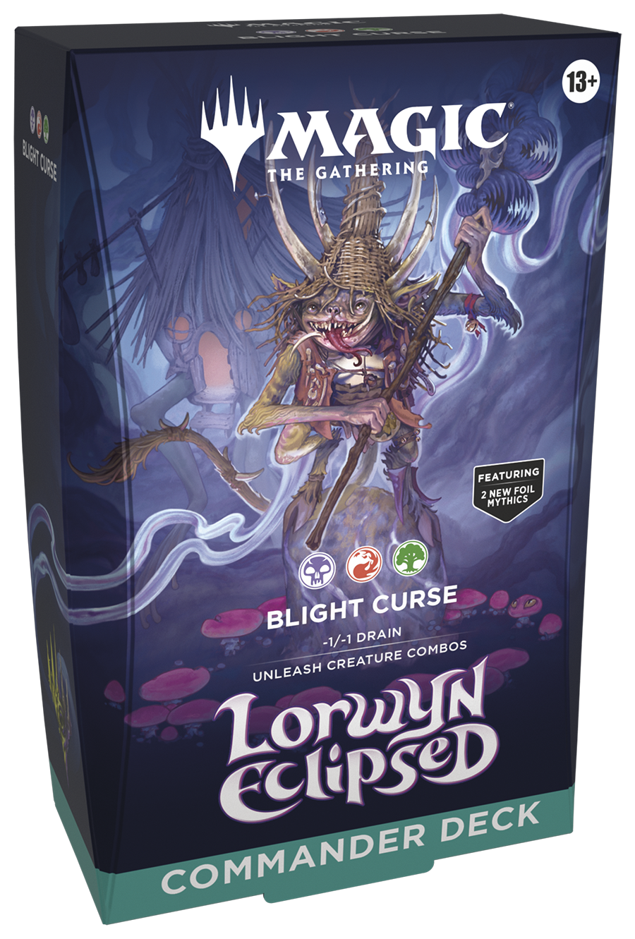 Magic: The Gathering | Lorwyn Eclipsed Commander Deck - Blight Curse