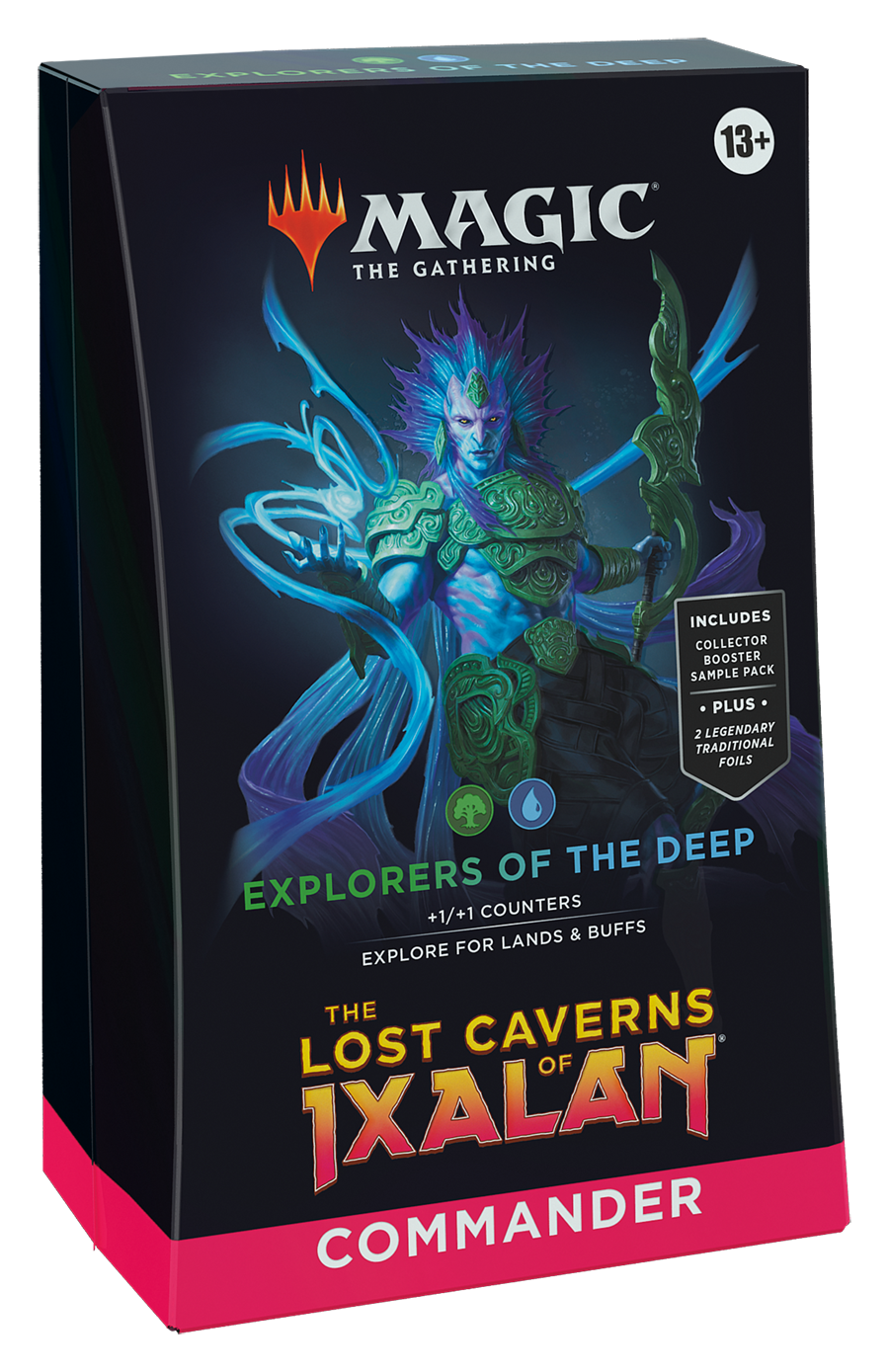 Magic: The Gathering | Lost Caverns of Ixalan Commander Deck - Explorers of the Deep
