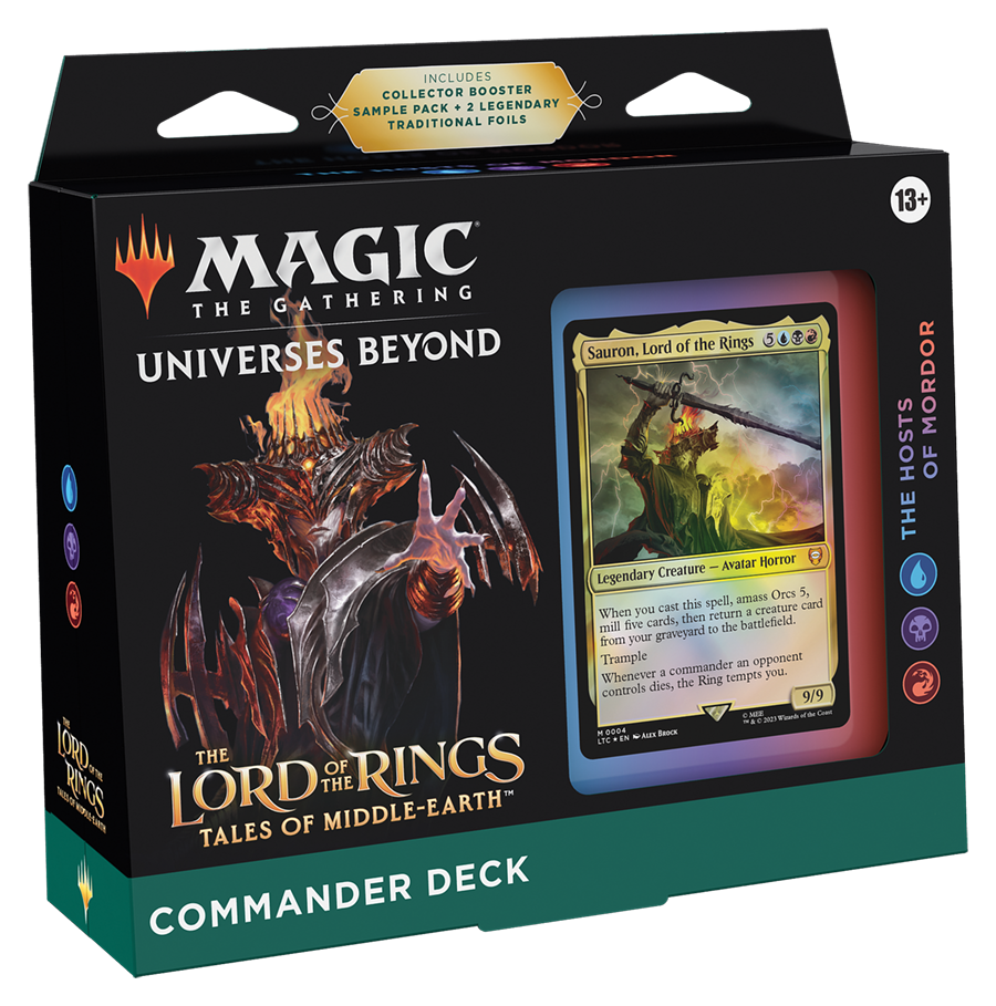 Magic: The Gathering | The Lord of the Rings: Tales of Middle-earth Commander Deck - The Hosts of Mordor (RESTOCK PREORDER)