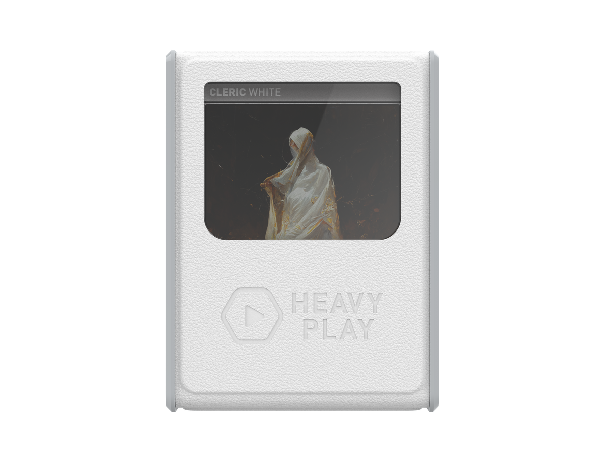 Heavy Play RFG Deckbox MAX 100 DS - Cleric White