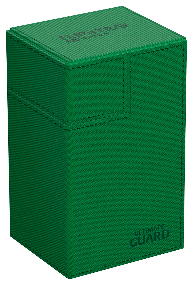 Ultimate Guard Flip'n'Tray 80+ XenoSkin Deck Case (Green)