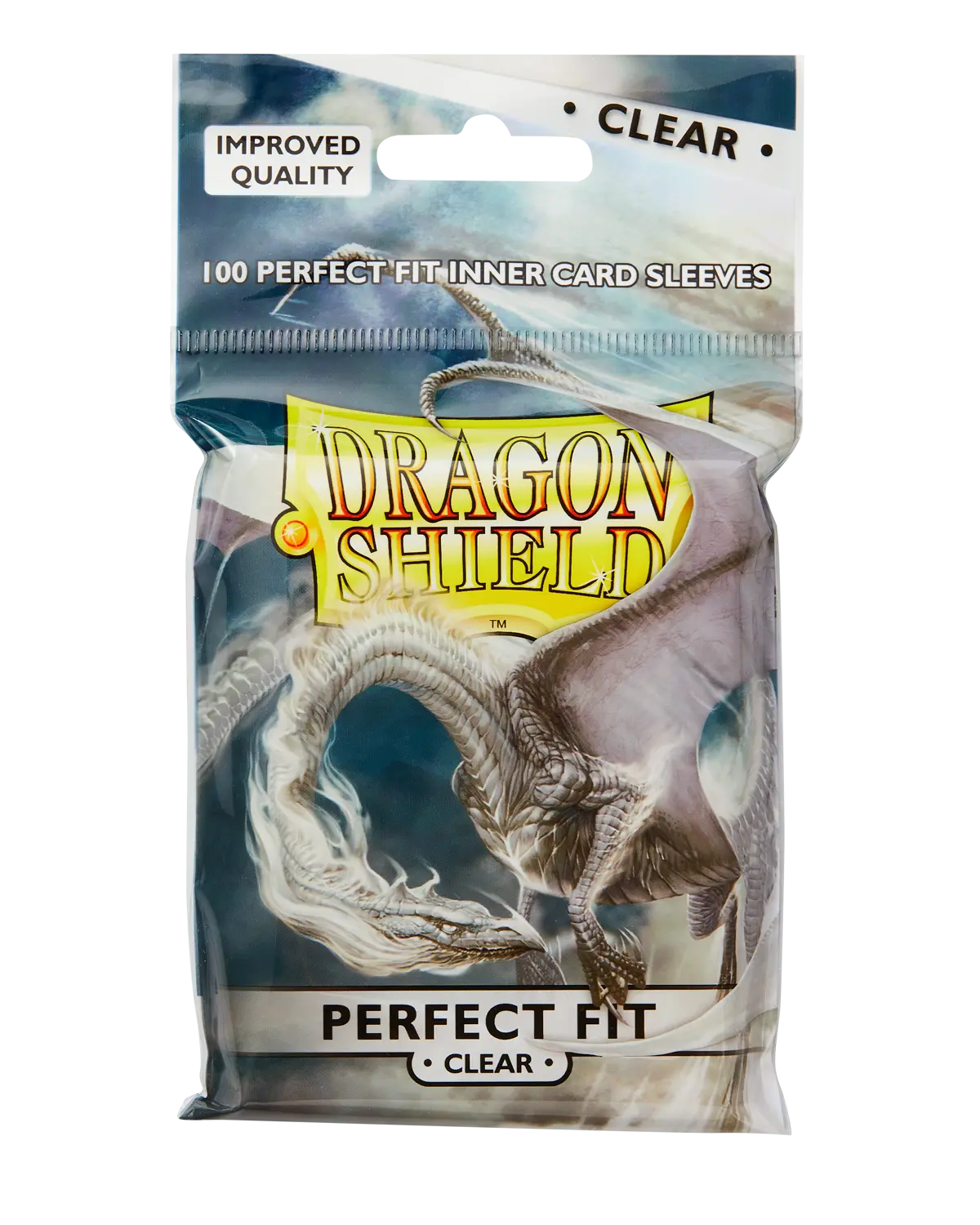 Dragon Shield Perfect Fit Top-Loading Inner Sleeves (Standard Size, 100ct) | Clear
