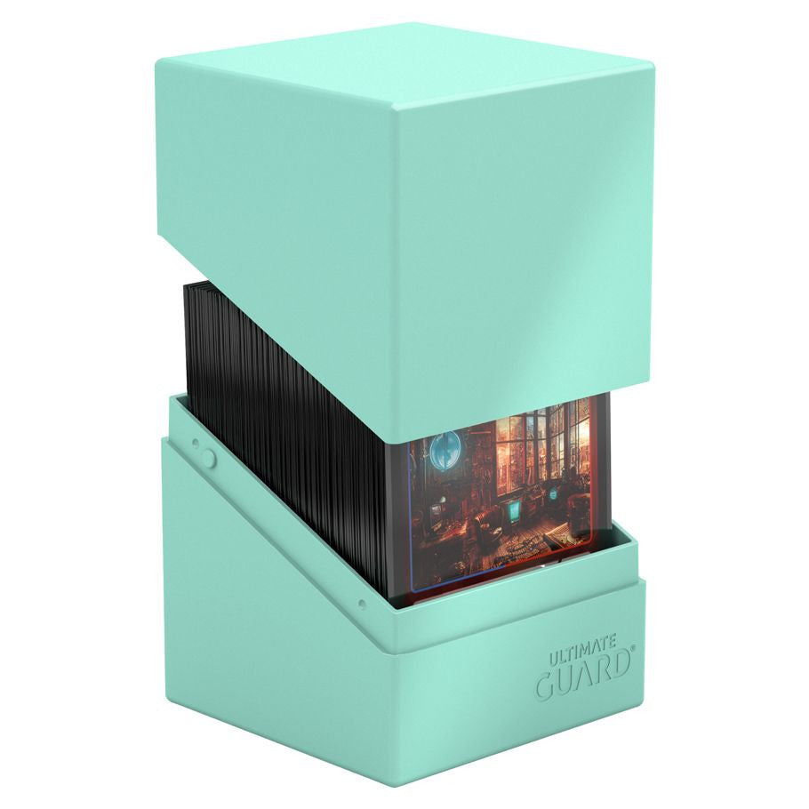 Ultimate Guard Boulder 100+ Deck Box (Solid Color) (Mint Green)