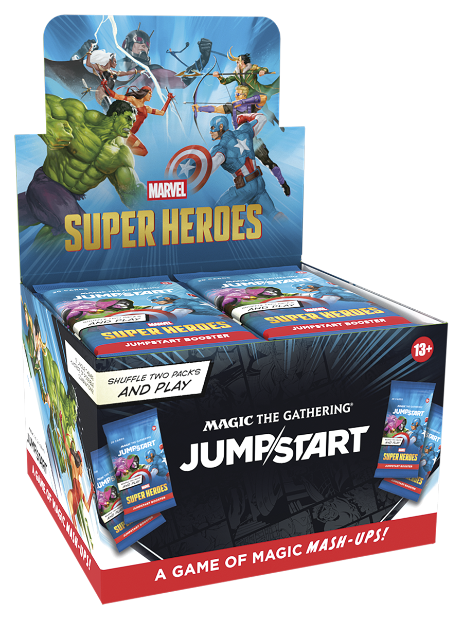 Magic: The Gathering | Marvel Super Heroes Jumpstart Booster Box