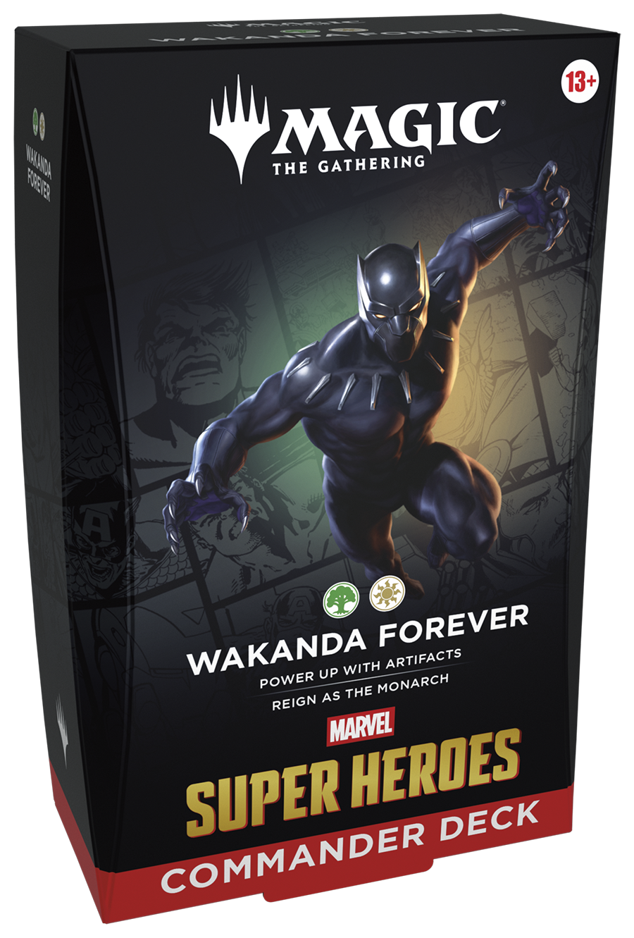 Magic: The Gathering | Marvel Super Heroes Commander Deck - Wakanda Forever