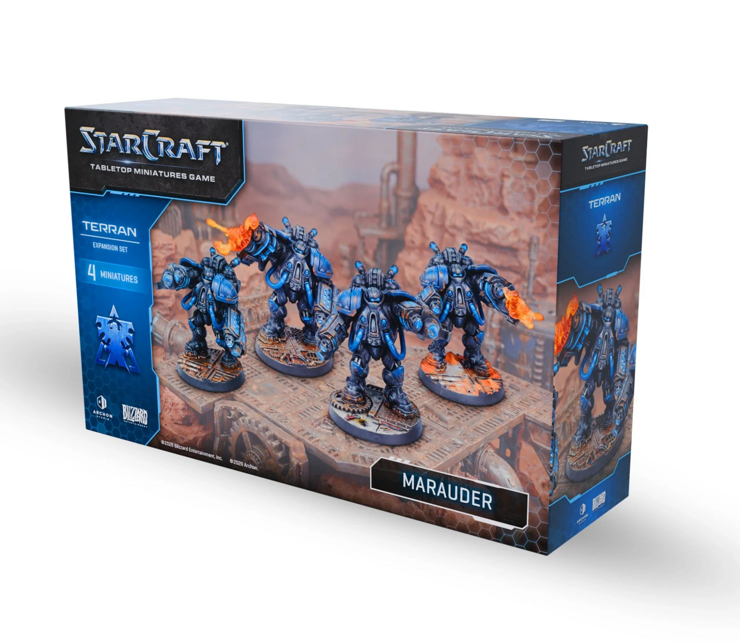 StarCraft: Tabletop Miniatures Game | Terran: Marauder Expansion Set