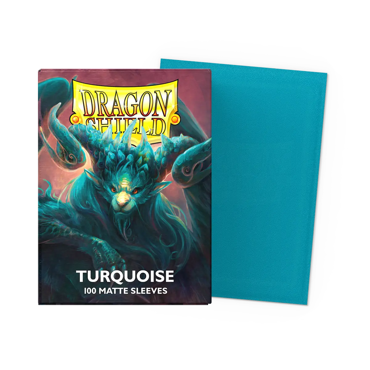 Dragon Shield Matte Sleeve - Turquoise