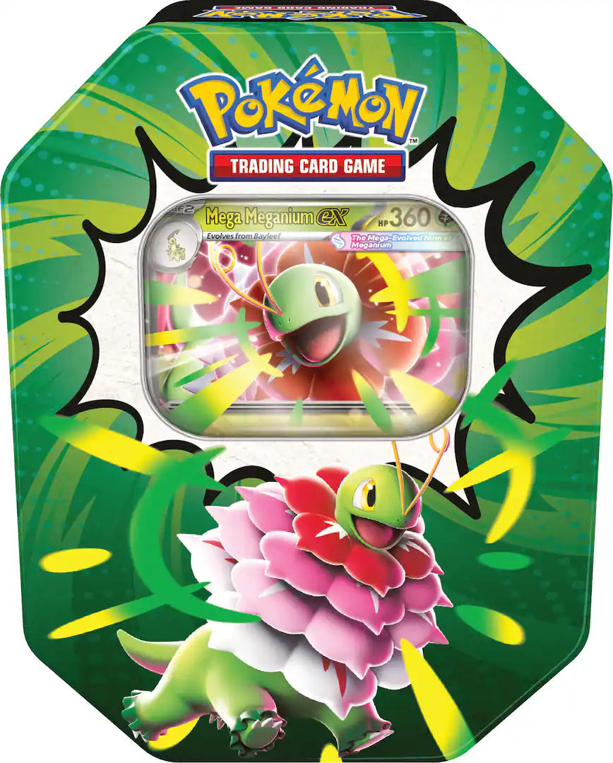 Pokemon TCG | Mega Evolution - Ascended Heroes Tin (Meganium)