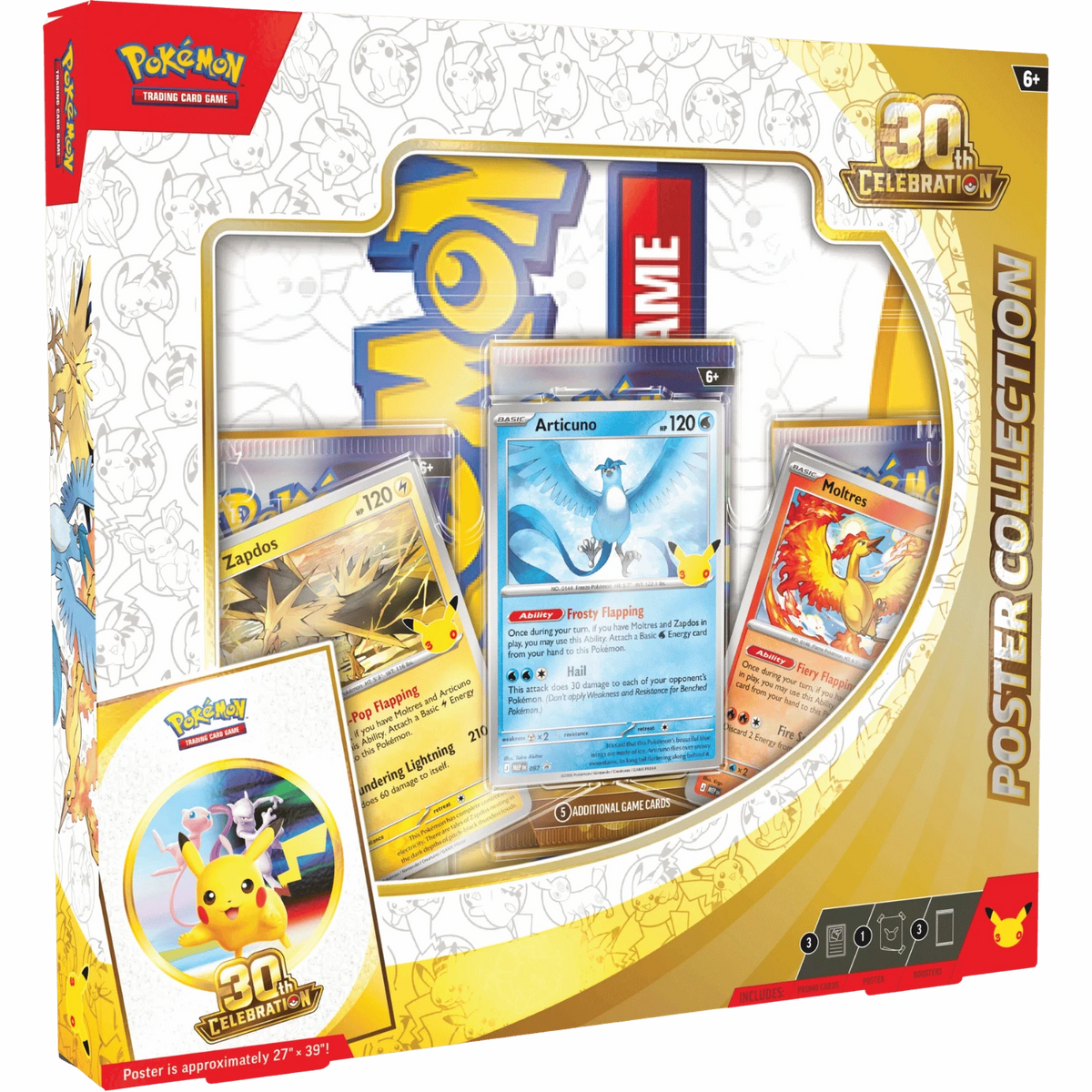 Pokemon TCG | 30th Celebration Poster Collection