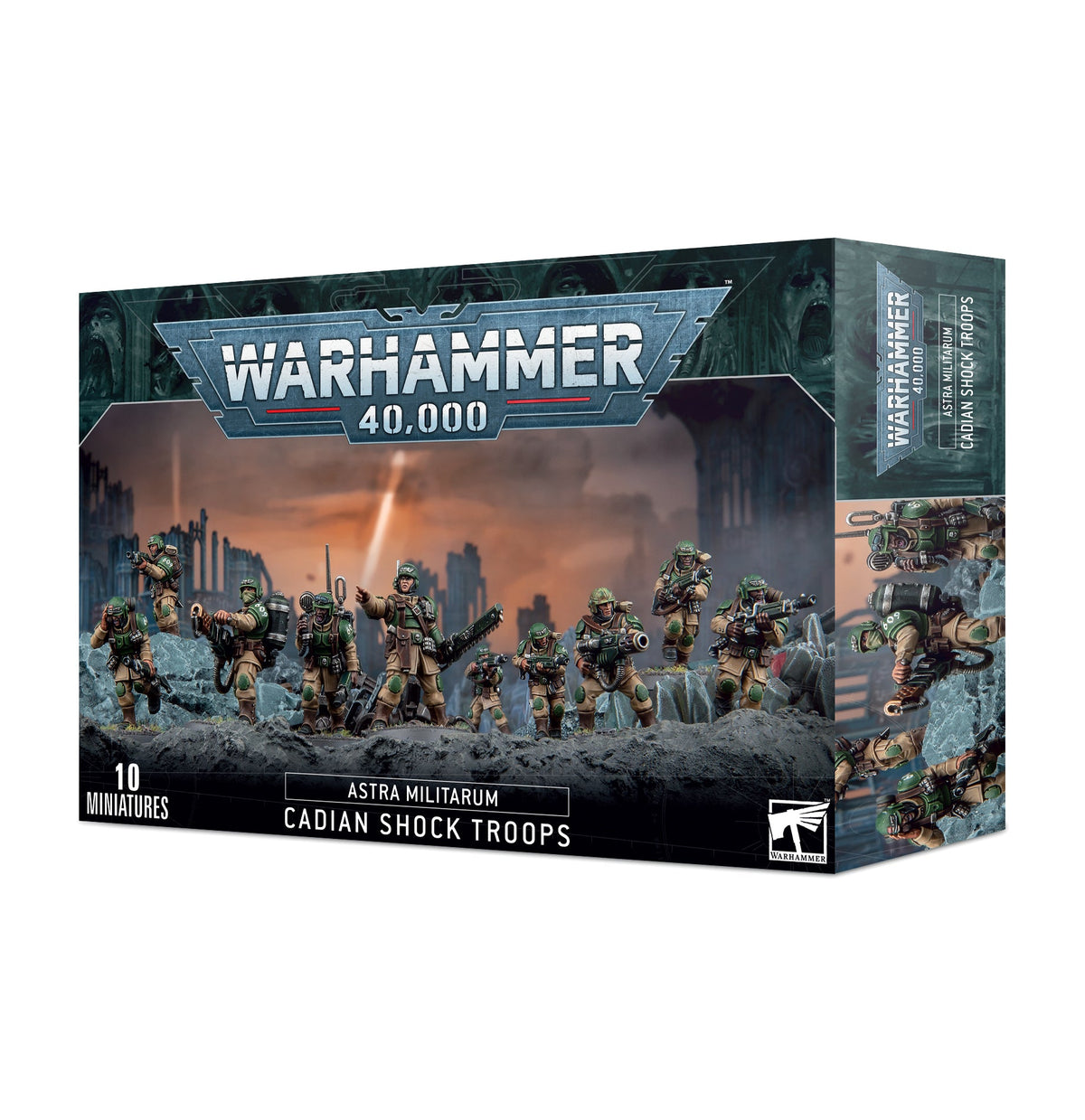 Warhammer 40,000 | Astra Militarum: Cadian Shock Troops