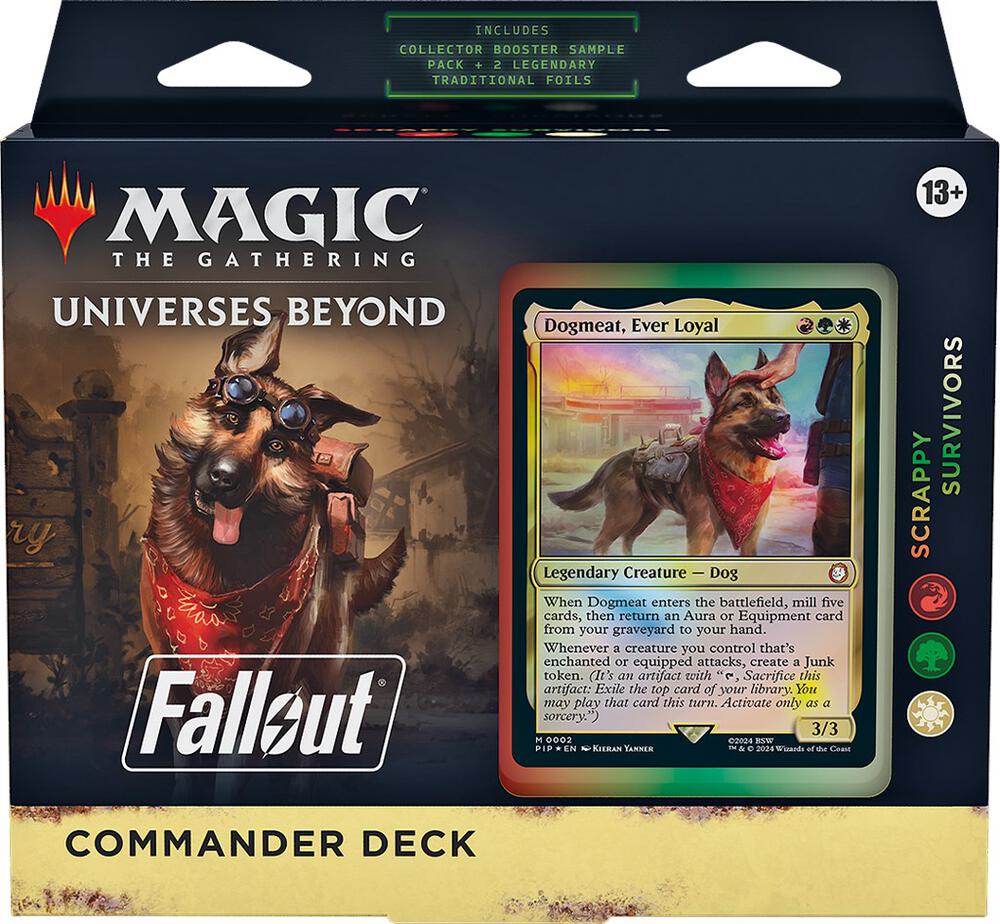 Magic: The Gathering | Fallout Commander Deck - Scrappy Survivors