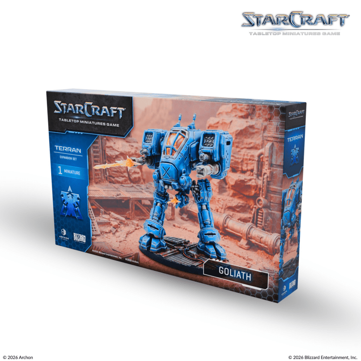 StarCraft: Tabletop Miniatures Game — Terran Goliath Expansion Set — ChaseCard TCG