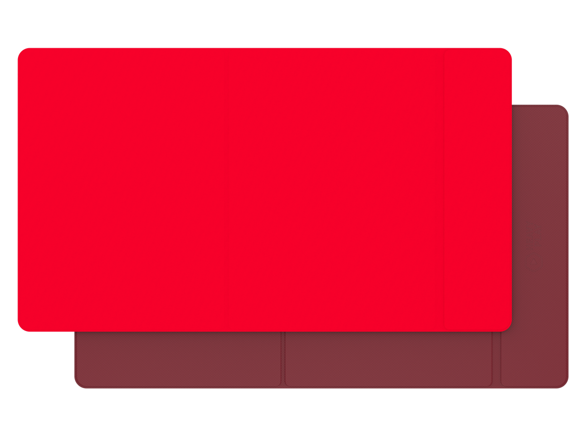 Heavy Play ETB Playmat - Barbarian Red/Shaman Red