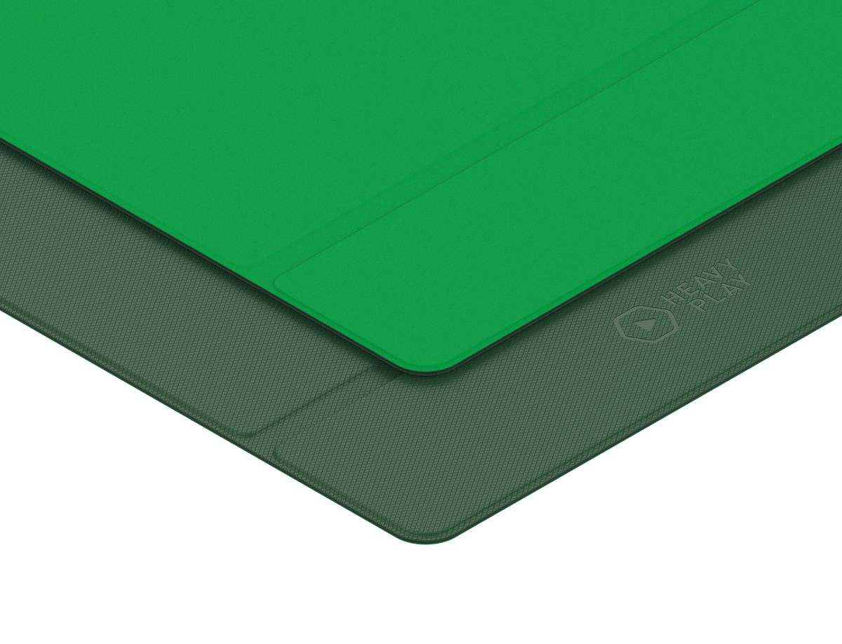 Heavy Play ETB Playmat - Ranger Green/Druid Green