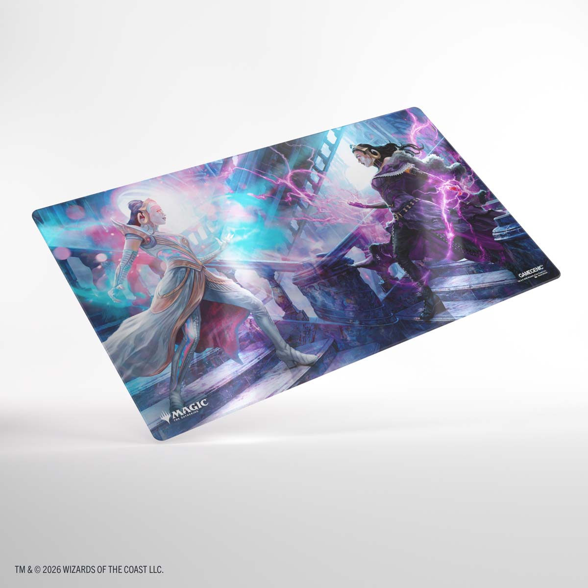 Gamegenic Shiny Playmat Magic: The Gathering Reality Fracture Liliana, Devoted Healer / Liliana, Callous Necromancer