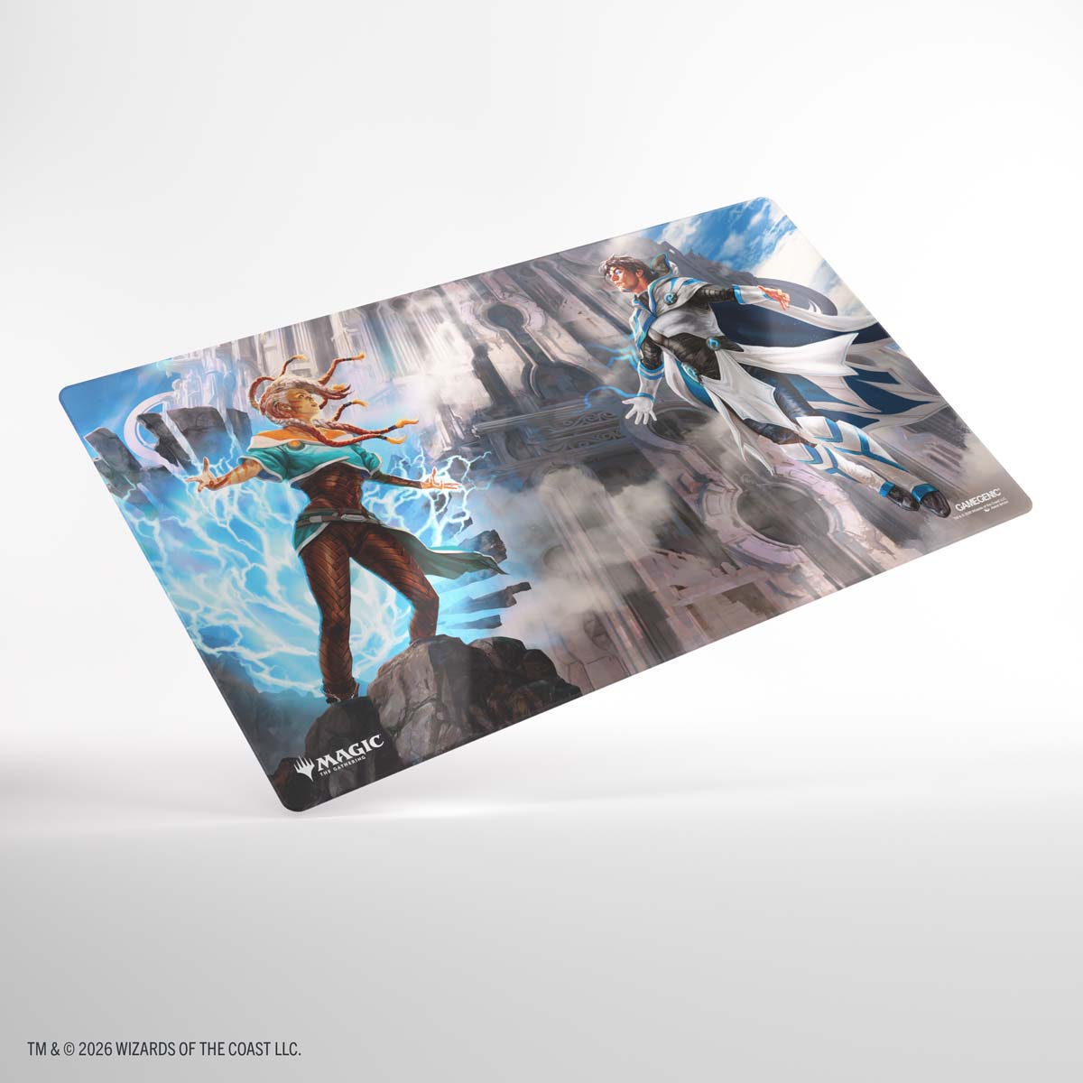 Gamegenic Shiny Playmat Magic: The Gathering Reality Fracture Tam Beleren, Conflicted / Jace, Building Reality