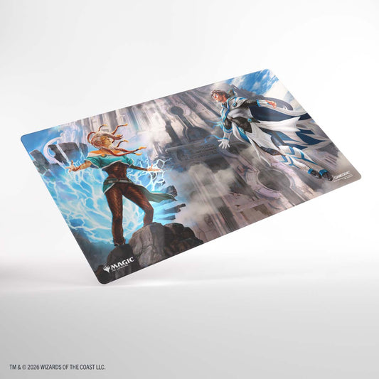 Gamegenic Shiny Playmat Magic: The Gathering Reality Fracture Tam Beleren, Conflicted / Jace, Building Reality