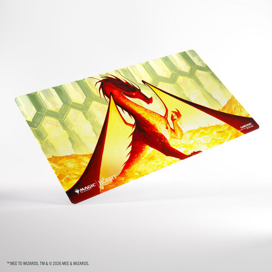 Gamegenic Shiny Playmat - Magic: The Gathering The Hobbit | Smaug The Golden