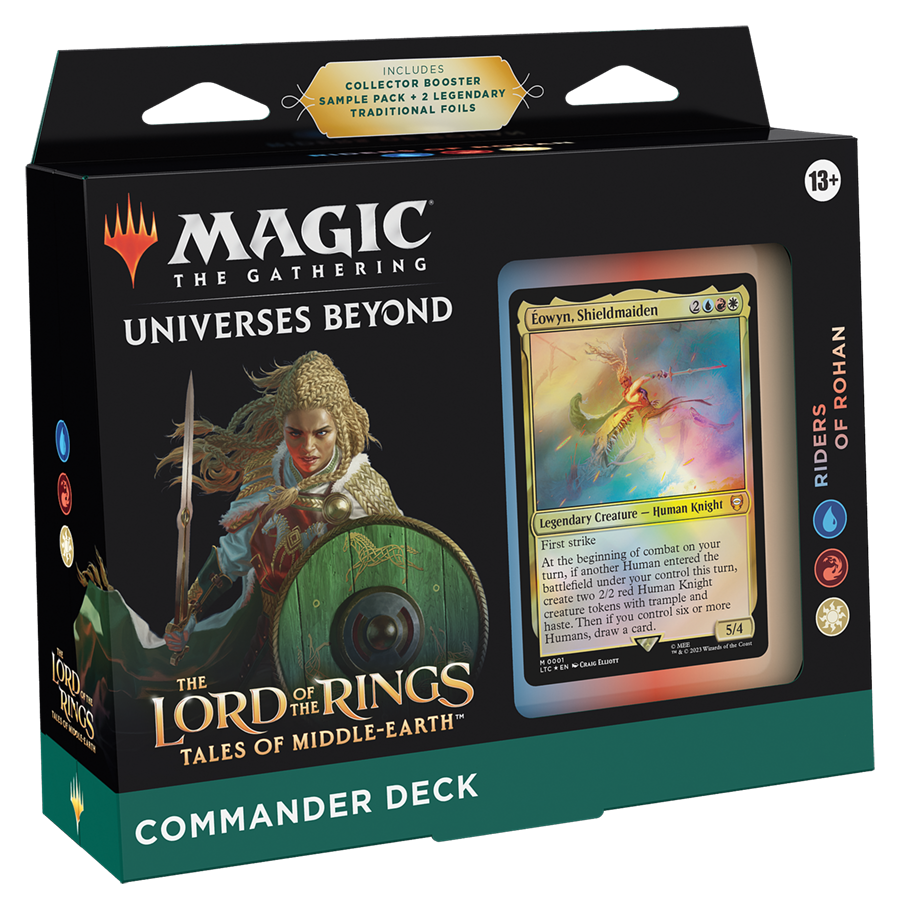Magic: The Gathering | The Lord of the Rings: Tales of Middle-earth Commander Deck - Riders of Rohan (RESTOCK PREORDER)