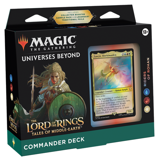 Magic: The Gathering | The Lord of the Rings: Tales of Middle-earth Commander Deck - Riders of Rohan (RESTOCK PREORDER)