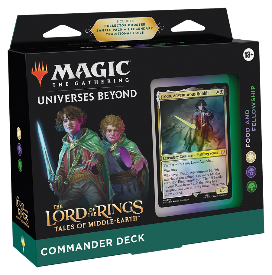 Magic: The Gathering | The Lord of the Rings: Tales of Middle-earth Commander Deck - Food and Fellowship (RESTOCK PREORDER)