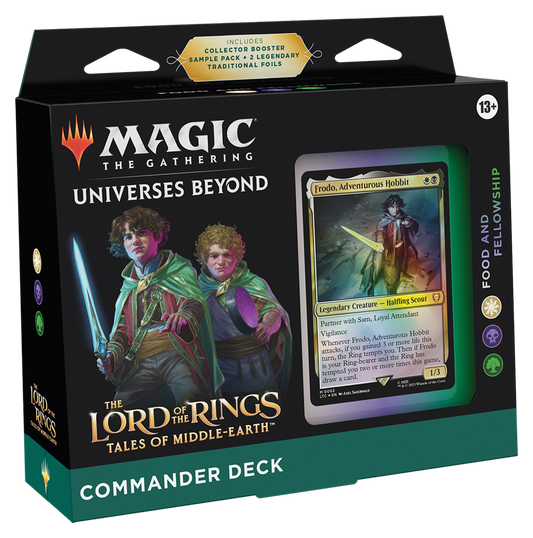 Magic: The Gathering | The Lord of the Rings: Tales of Middle-earth Commander Deck - Food and Fellowship (RESTOCK PREORDER)