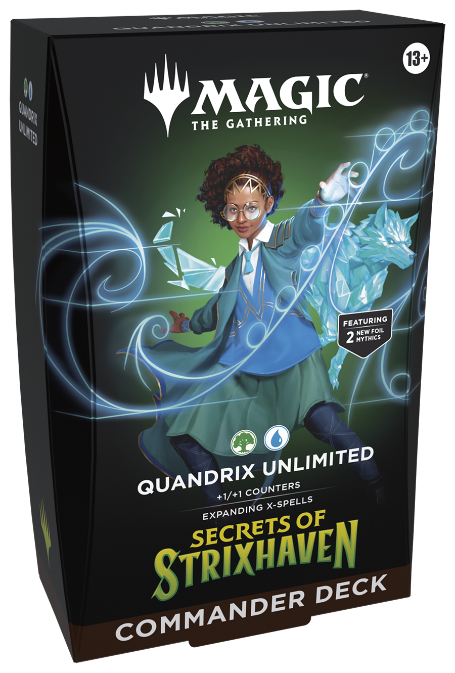 Magic: The Gathering | Secrets of Strixhaven Commander Deck - Quandrix Unlimited