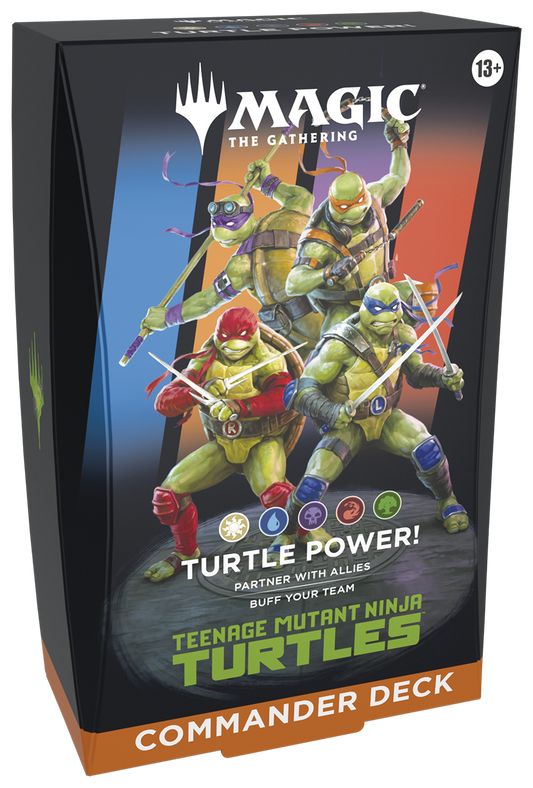 Magic: The Gathering | Teenage Mutant Ninja Turtles Commander Deck - Turtle Power! [PRESALE]