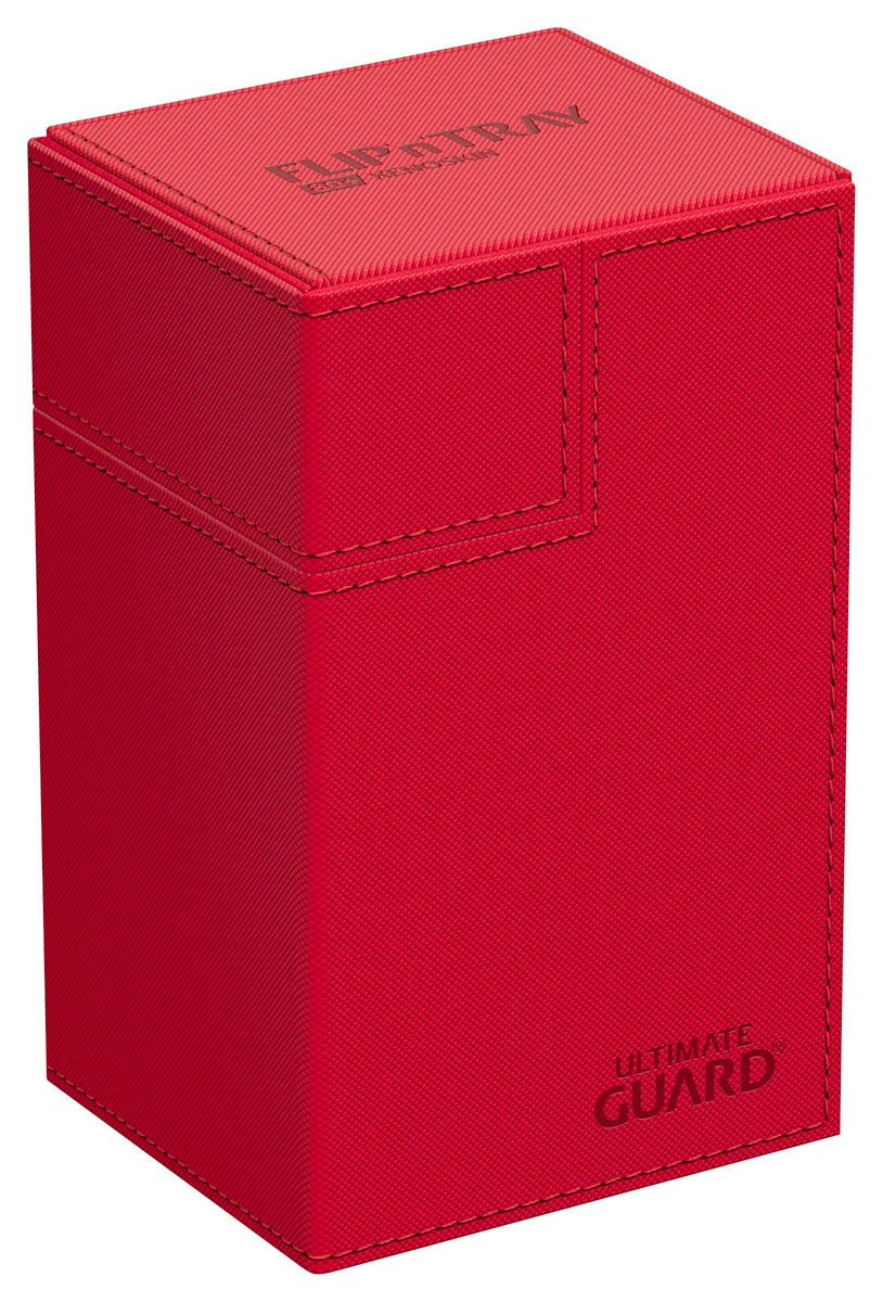 Ultimate Guard Flip'n'Tray 80+ XenoSkin Deck Case (Red)