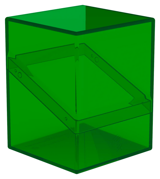 Ultimate Guard Boulder 100+ Clear Deck Box, Emerald