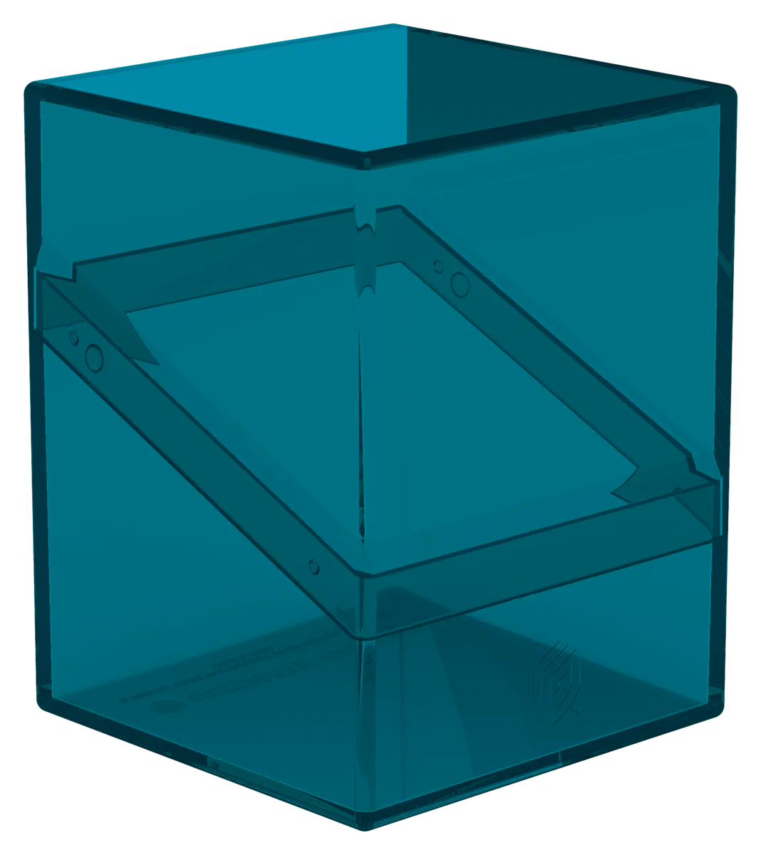 Ultimate Guard Boulder 100+ Clear Deck Box, Malachite