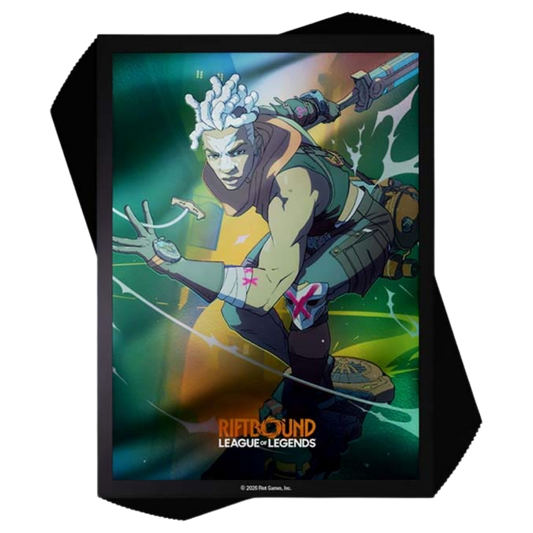 Riftbound: League of Legends TCG | Radiance Art Sleeves (100ct) - Ekko, Boy Who Shattered Time