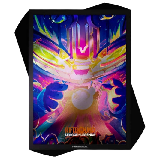 Riftbound: League of Legends TCG | Radiance Art Sleeves (100ct) - Ziggs, Hexplosives Expert