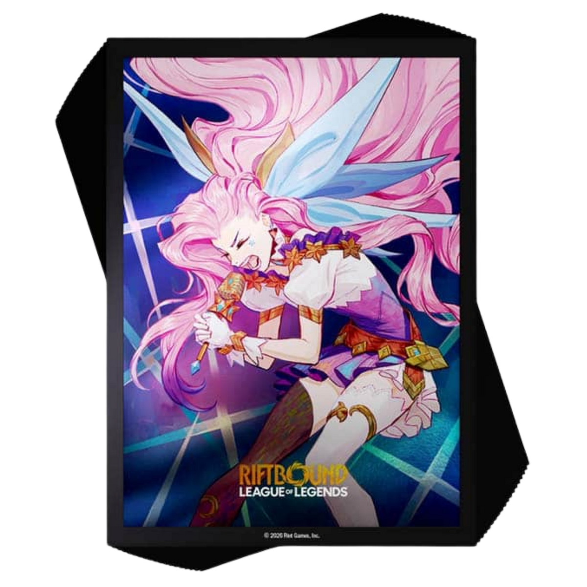 Riftbound: League of Legends TCG | Radiance Art Sleeves (100ct) - Seraphine, Starry-Eyed Songstress