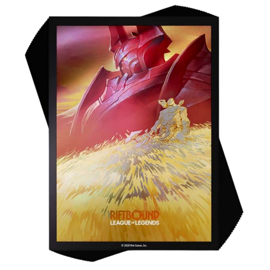 Riftbound: League of Legends TCG | Radiance Art Sleeves (100ct) - Mordekaiser, Iron Revenant