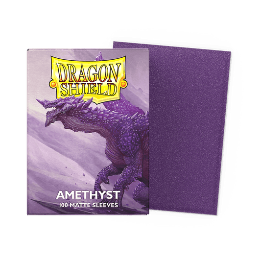 Dragon Shield Matte Sleeves (Standard Size, 100ct) | Amethyst