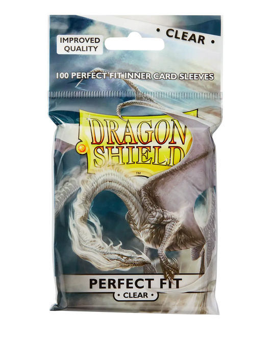 Dragonshield Perfect Fit Inner-Sleeves (Top Loading) | Clear