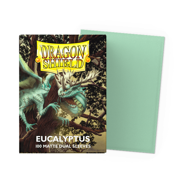 Dragon Shield Dual Matte Sleeves (Standard Size) | Eucalyptus