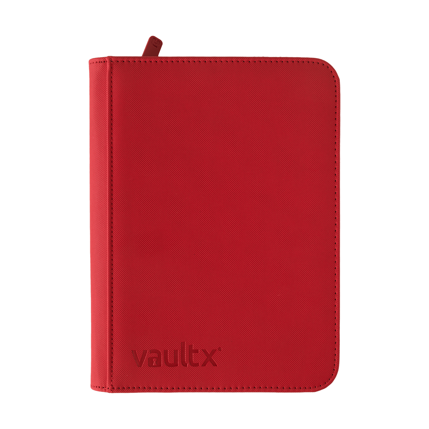 Vault X Exo-Tec 9-Pocket Zip Binder (Fire Red)