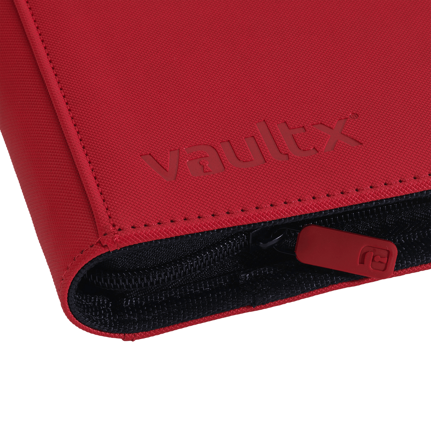 Vault X Exo-Tec 9-Pocket Zip Binder (Fire Red)
