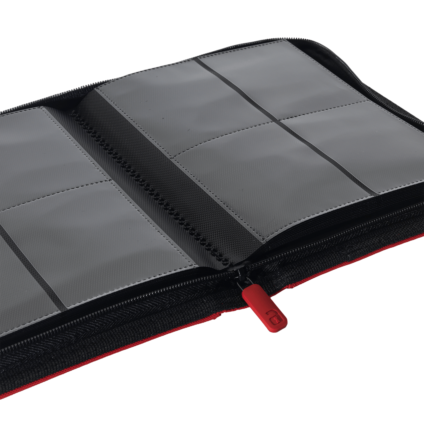 Vault X Exo-Tec 9-Pocket Zip Binder (Fire Red)