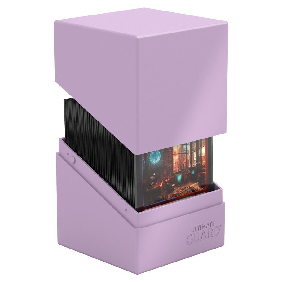 Ultimate Guard Boulder 100+ Deck Box (Solid Color) (Lavender Purple)