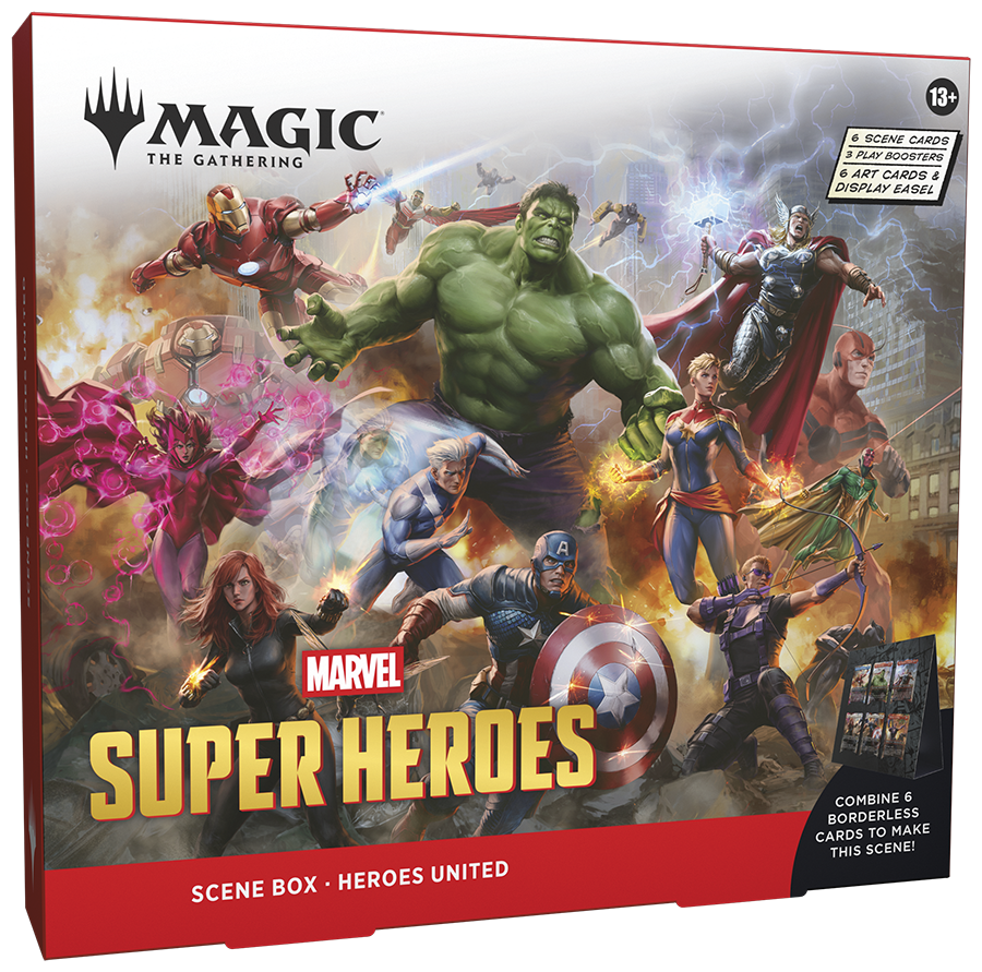 Magic: The Gathering | Marvel Super Heroes Scene Box - Heroes United