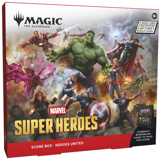 Magic: The Gathering | Marvel Super Heroes Scene Box - Heroes United