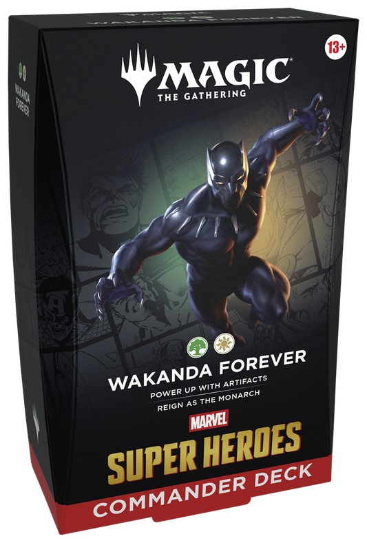 Magic: The Gathering | Marvel Super Heroes Commander Deck - Wakanda Forever