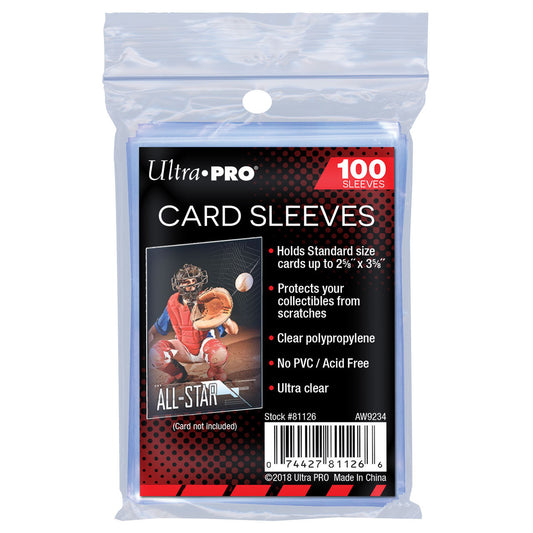 Ultra Pro Penny Sleeves 2.5" x 3.5" (Standard Size)