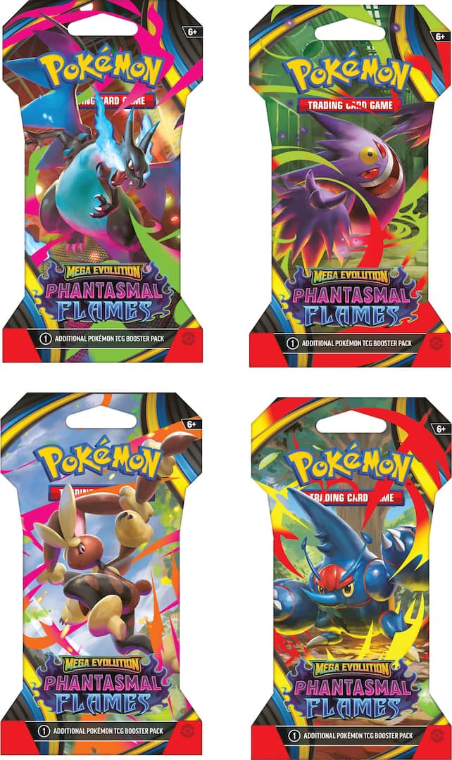 Pokemon TCG | Phantasmal Flames Sleeved Booster Pack